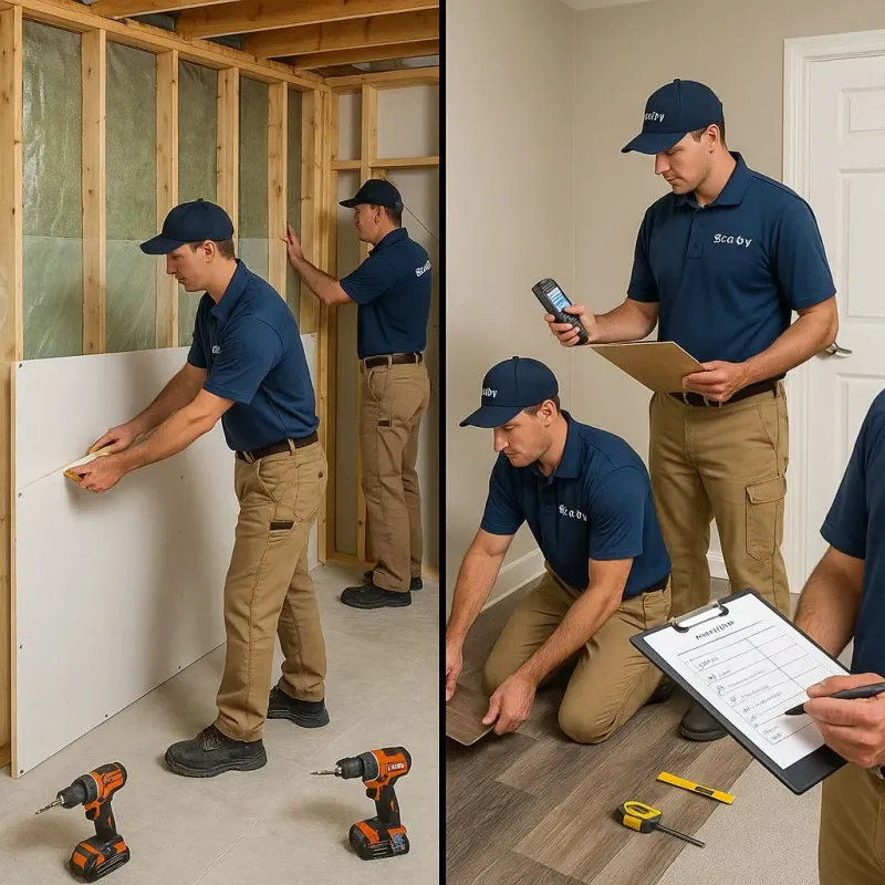 Repairs and Reconstruction process in Reno, TX