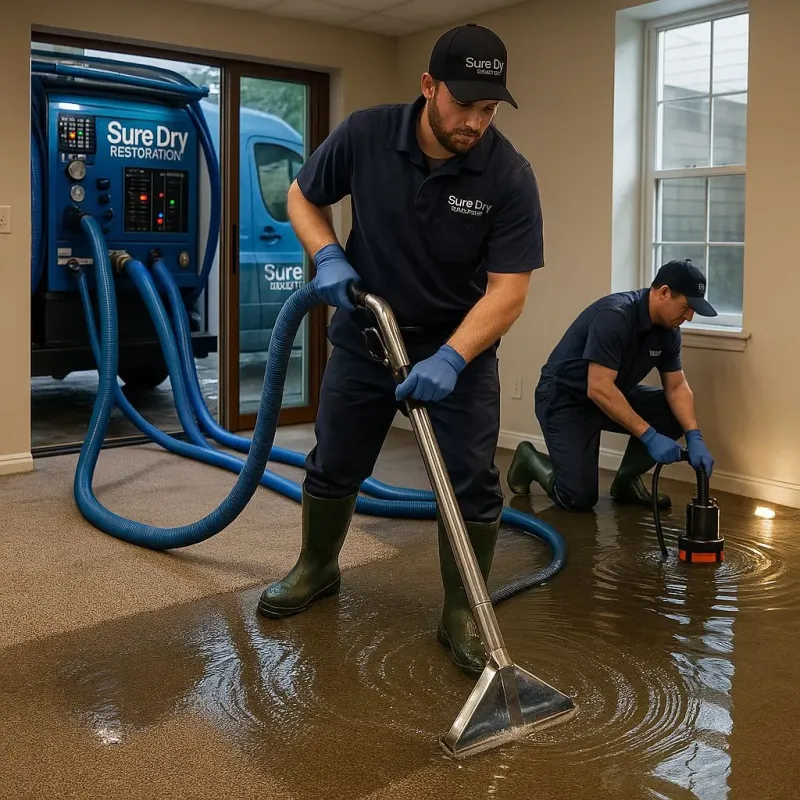 Water Extraction and Removal process in Reno, TX